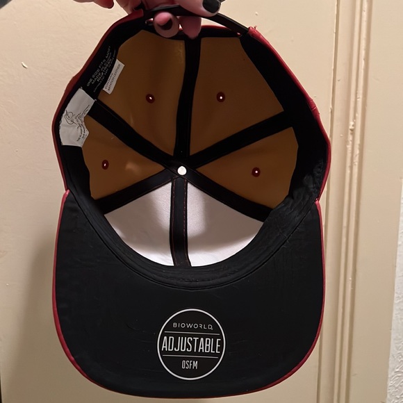 Biworld Adjustable Flash Leather Snap Back Hat - Picture 3 of 6